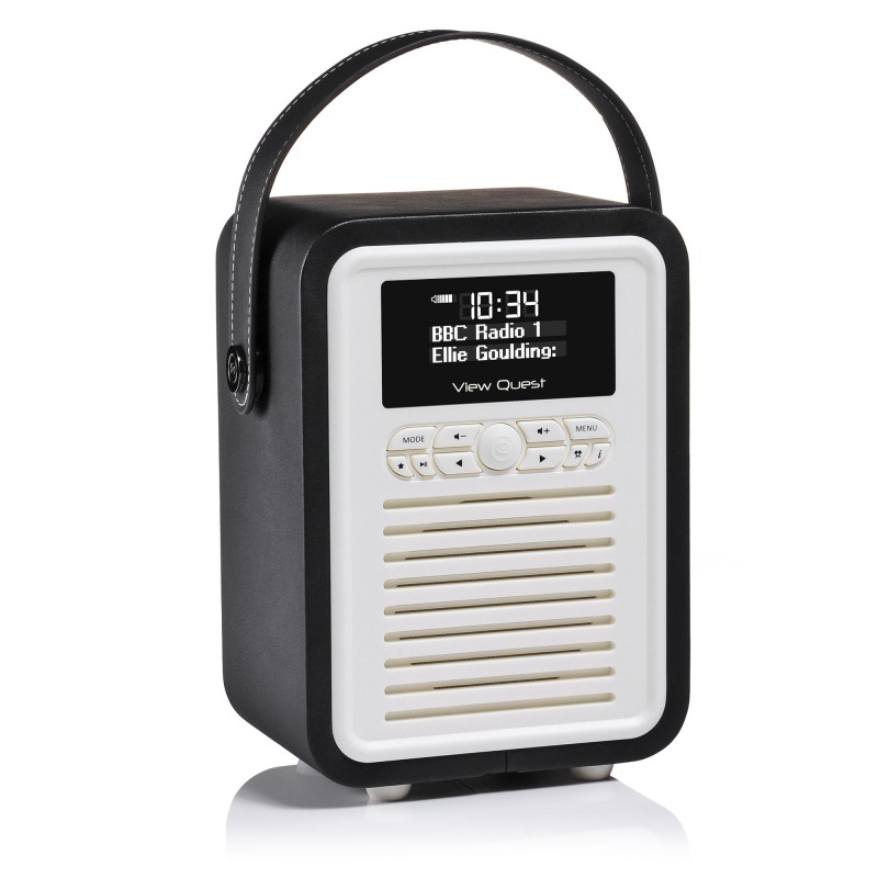 VQ Retro Mini Black DAB+/FM RADIO