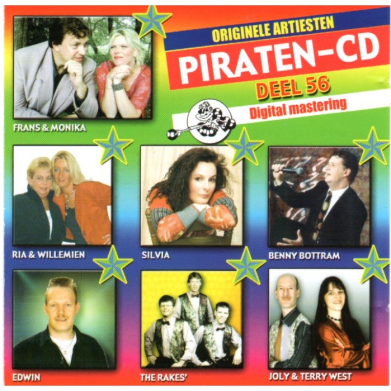 ORIGINELE ARTIESTEN PIRATEN CD DEEL 56