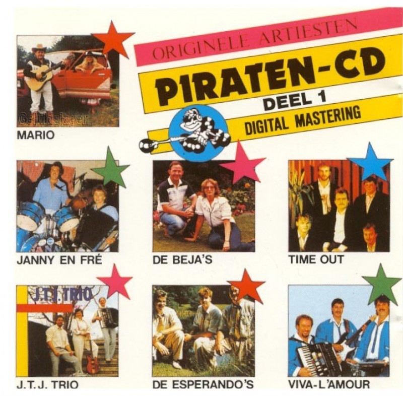 Originele Artiesten Piraten CD Deel 01