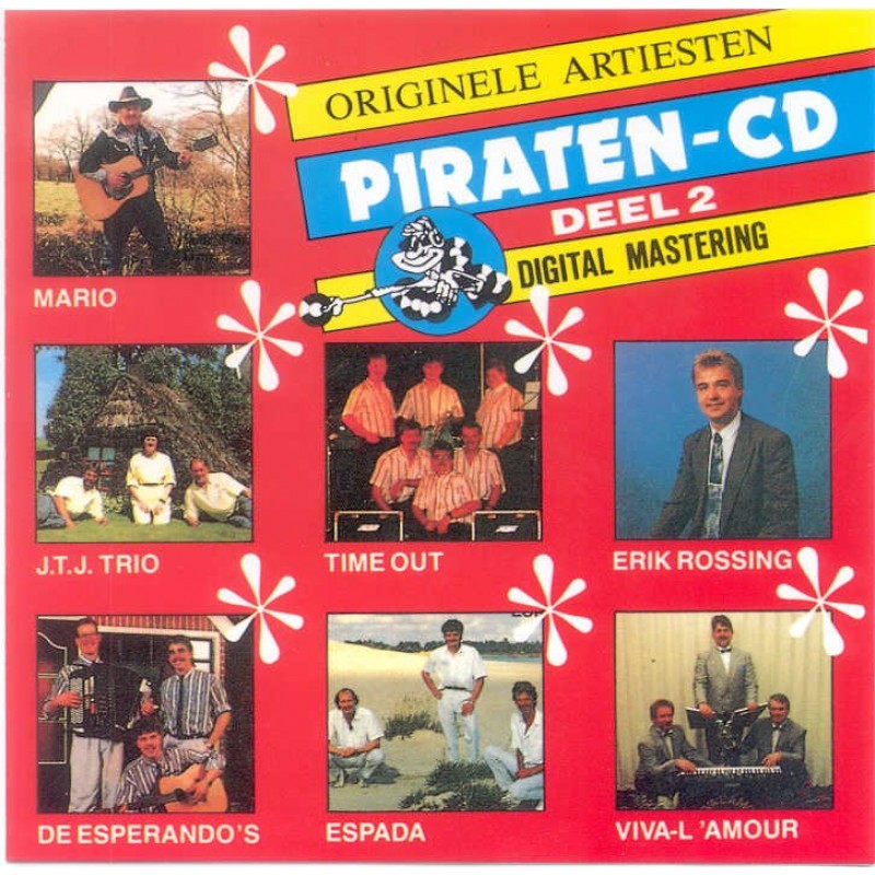 Originele Artiesten Piraten CD Deel 02
