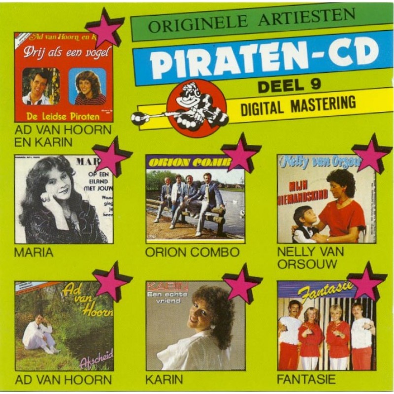 Originele Artiesten Piraten CD Deel 09