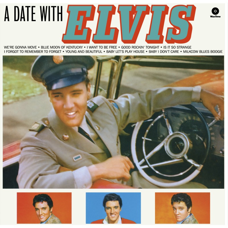 LP - A Date With Elvis Presley