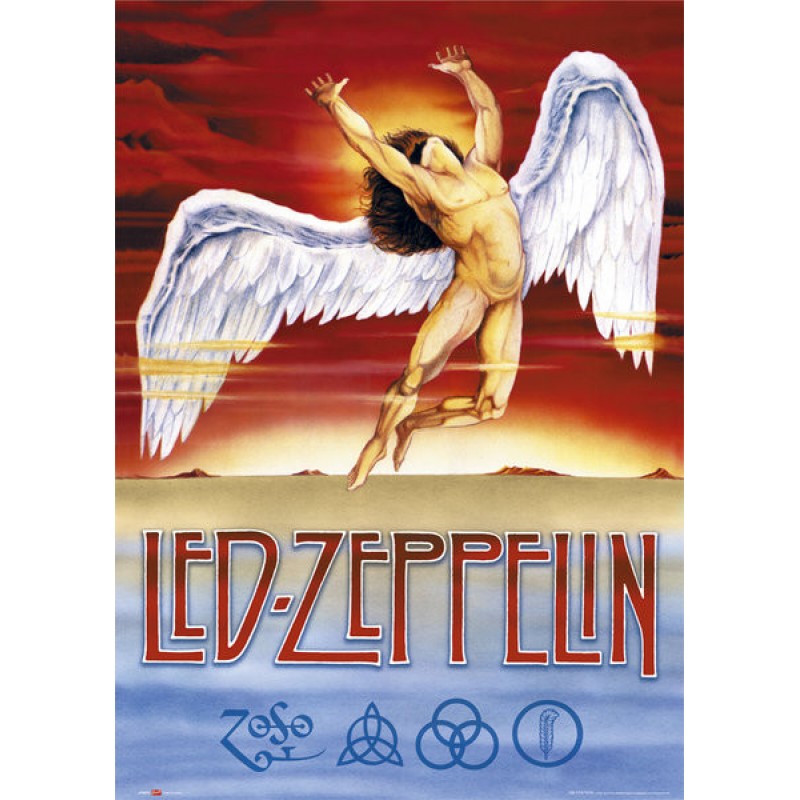 Led Zeppelin - Swan Song Poster 