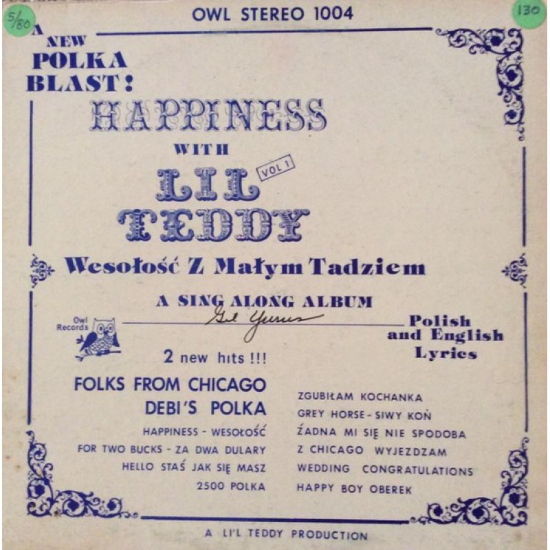 Li'l Teddy–Happiness with Li'l Teddy