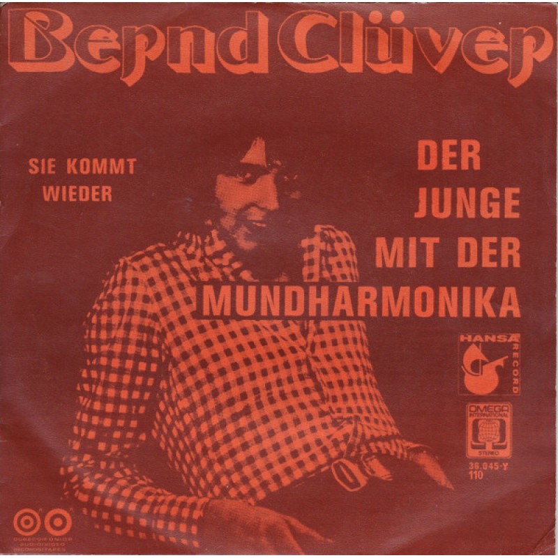 Bernd Clüver–Der Junge Mit Der Mundharmonika