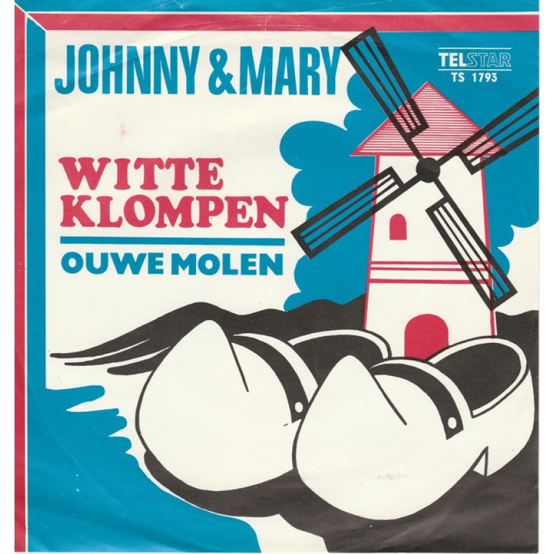 Johnny & Mary-Witte klompen