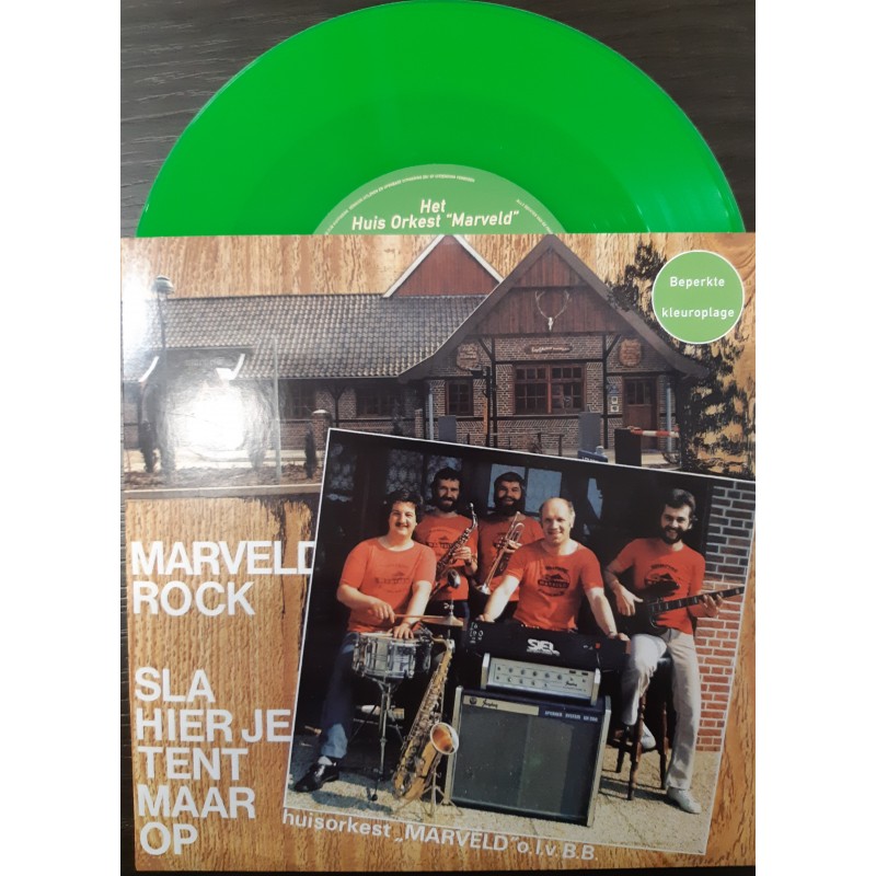 Het Huisorkest Marveld - Sla hier je tent maar op - Groen Vinyl