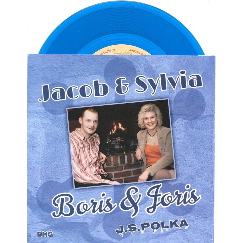 7" Jacob En Sylvia - Boris En Joris - Blauw V...