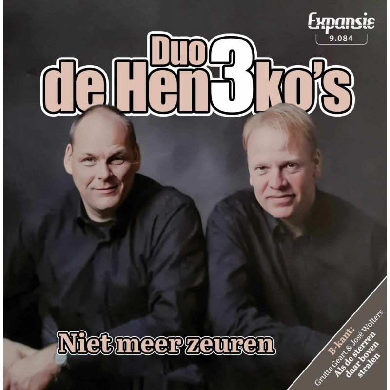 7" Duo De Hen3ko's - Niet Meer Zeuren / Grutt...