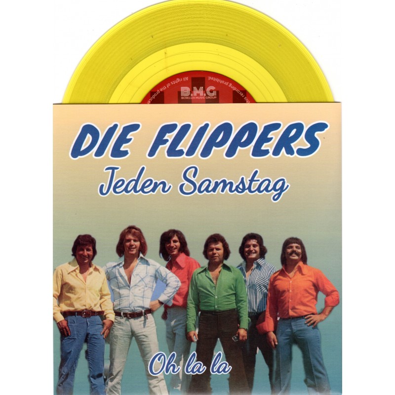 Die Flippers - Oh La La - Transparant Geel.
