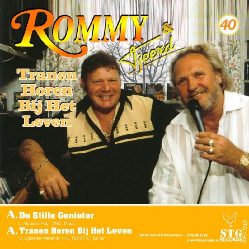 7" Rommy - De Stille Genieter / Tranen Horen ...